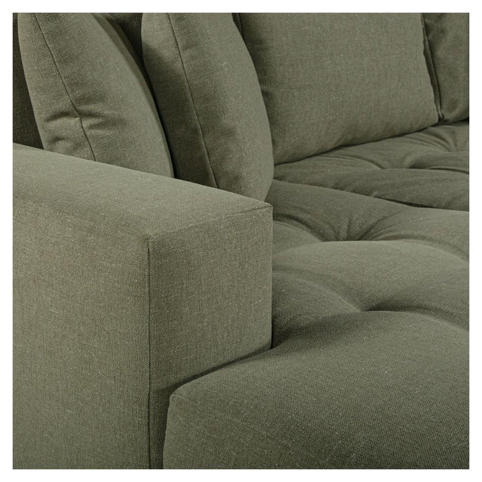 Furniture By Design Hugo 3 Seater Chaise - Pesto FALHUG3SCPE_5