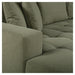 Furniture By Design Hugo 3 Seater Chaise - Pesto FALHUG3SCPE_5