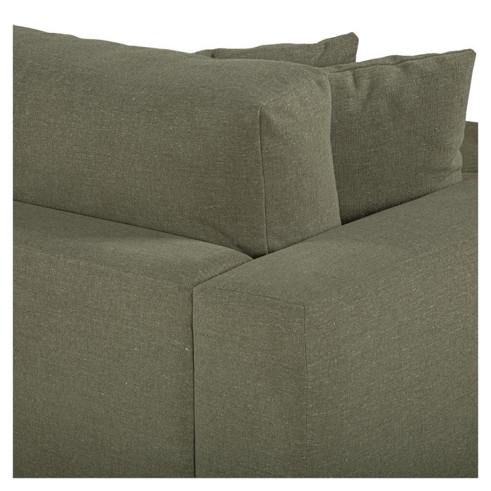 Furniture By Design Hugo 3 Seater Chaise - Pesto FALHUG3SCPE_7