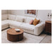 Furniture By Design Juno Corner Open end - speckle White  RHF_11