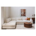 Furniture By Design Juno Corner Open end - speckle White  RHF_12