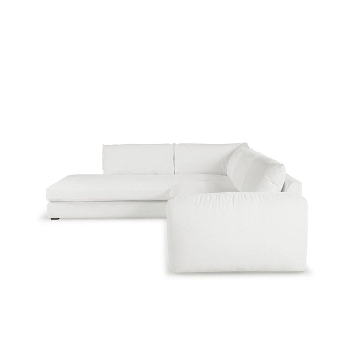 Furniture By Design Juno Corner Open end - speckle White  RHF_3