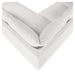 Furniture By Design Juno Corner Open end - speckle White  RHF_5