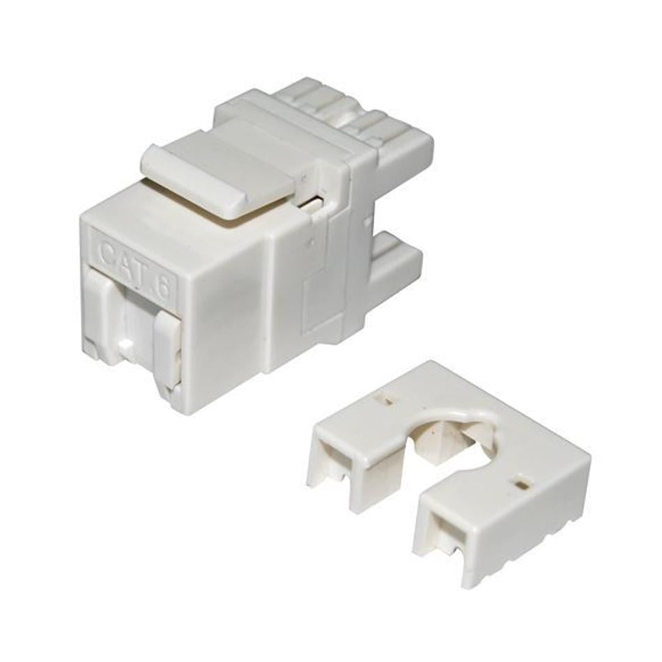 Keystone Folder Cat6 Keystone Jack - Dynamix Shuttered RJ45 FP-C6-007SH — Folders