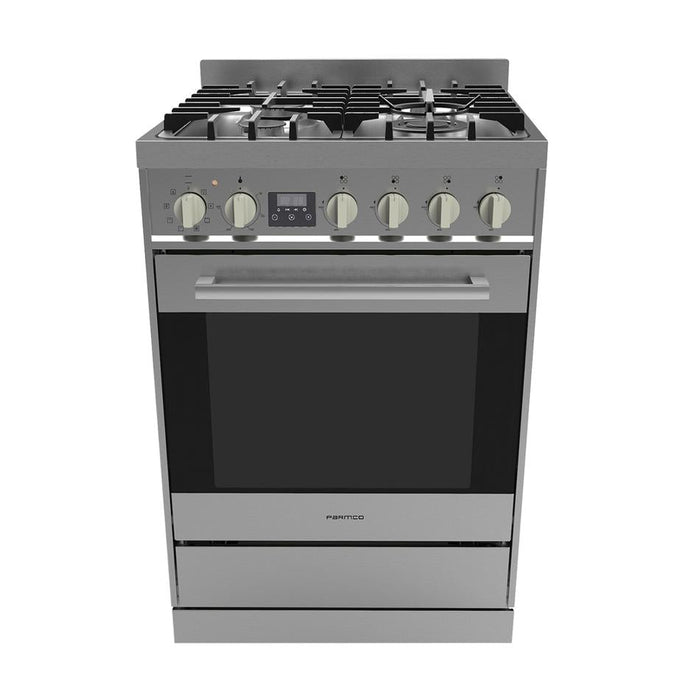Parmco 600mm Gas Freestanding Stove Stainless Steel FS600SG02_1