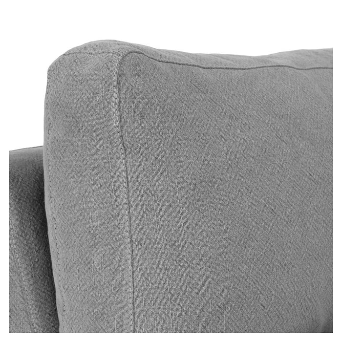 Furniture By Design CARSON 3 Seat Slipcover Sofa - Cement FUCAR3PCE_4
