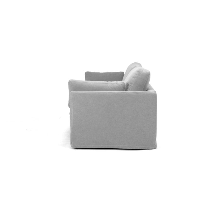 Furniture By Design CARSON 3 Seat Slipcover Sofa - Cement FUCAR3PCE_5