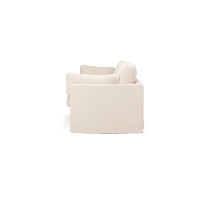 Furniture By Design CARSON 3 Seat Slipcover Sofa - Oatmeal FUCAR3POAT_3