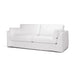 Furniture By Design CARSON 3 Seat Slipcover Sofa - White FUCAR3PWH_5