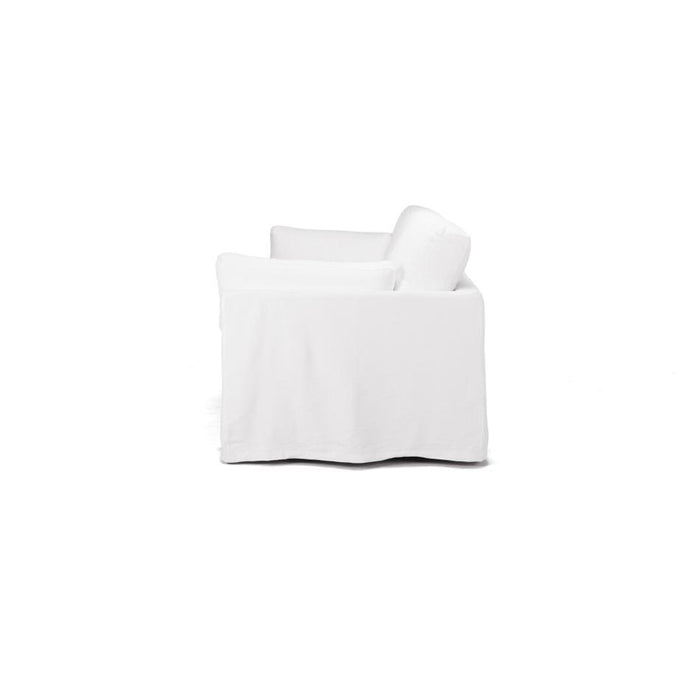 Furniture By Design CARSON 3 Seat Slipcover Sofa - White FUCAR3PWH_6