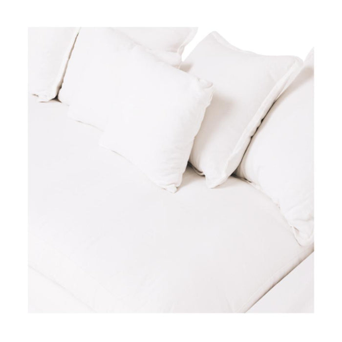 Furniture By Design CLOUD 3 Seat Slipcover Sofa/Daybed - White_6