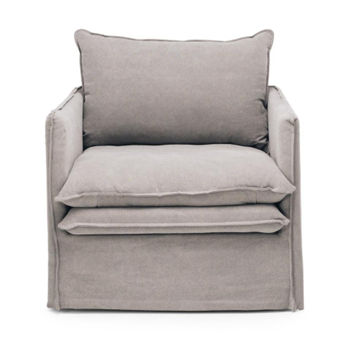 Furniture By Design HAMILTON Armchair Slipcover Sofa - Cement_1