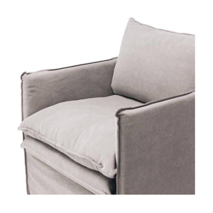 Furniture By Design HAMILTON Armchair Slipcover Sofa - Cement_5