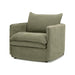 Furniture By Design HAMILTON Armchair Slipcover Sofa - Khaki_5