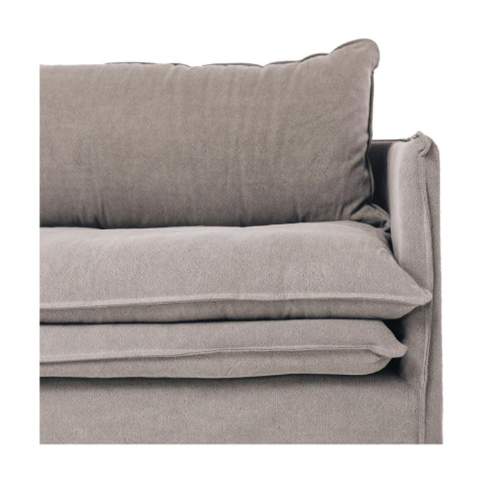 Furniture By Design HAMILTON 3 Seat Slipcover Sofa - Cement FUHAM3PCE_4