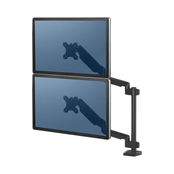 Fellowes Monitor Arm Platinum Dual Stacking F8043401_2