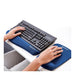 Fellowes PlushTouch Keyboard Wrist Rest Blue F9287401_2