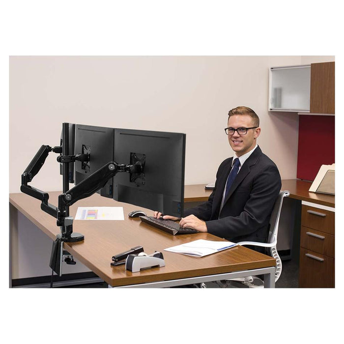 Fellowes Triple Monitor Arm with USB, Platinum F8042601_4
