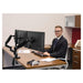 Fellowes Triple Monitor Arm with USB, Platinum F8042601_4