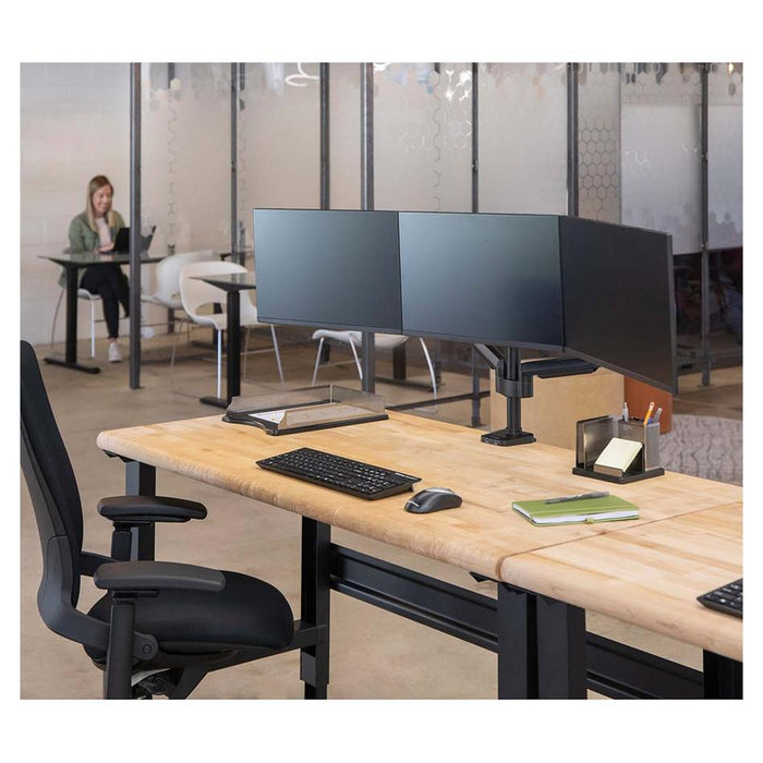 Fellowes Triple Monitor Arm with USB, Platinum F8042601_7