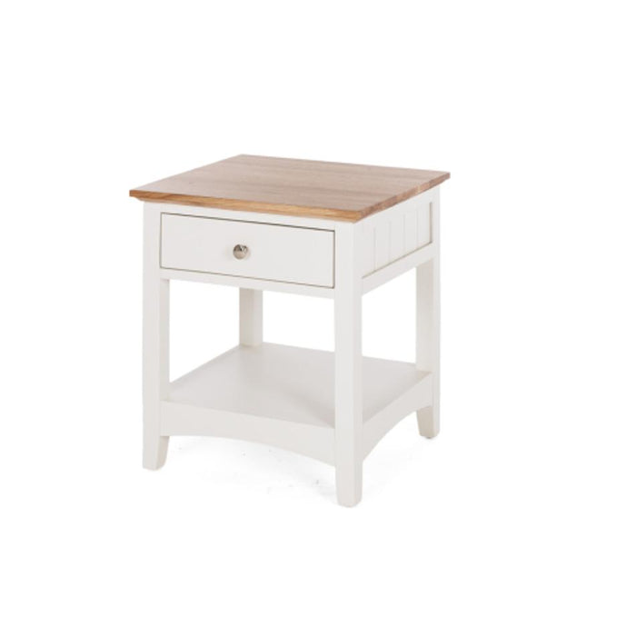 Furniture By Design Jessica 1drw Bedside OAK TOP GHPROG2688L