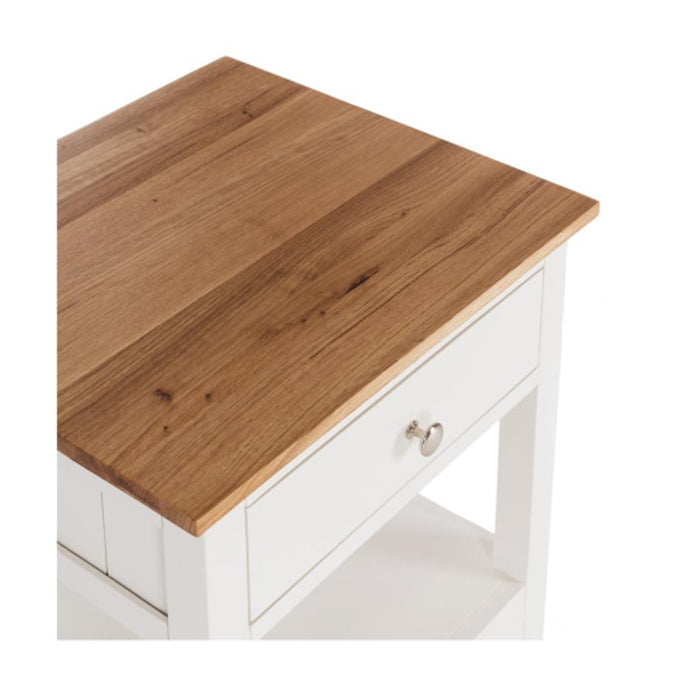 Furniture By Design Jessica 1drw Bedside OAK TOP GHPROG2688L