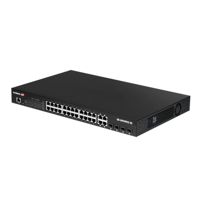 Edimax 28-Port Surveillance Long Range Gigabit Poe+ Web Smart Switch