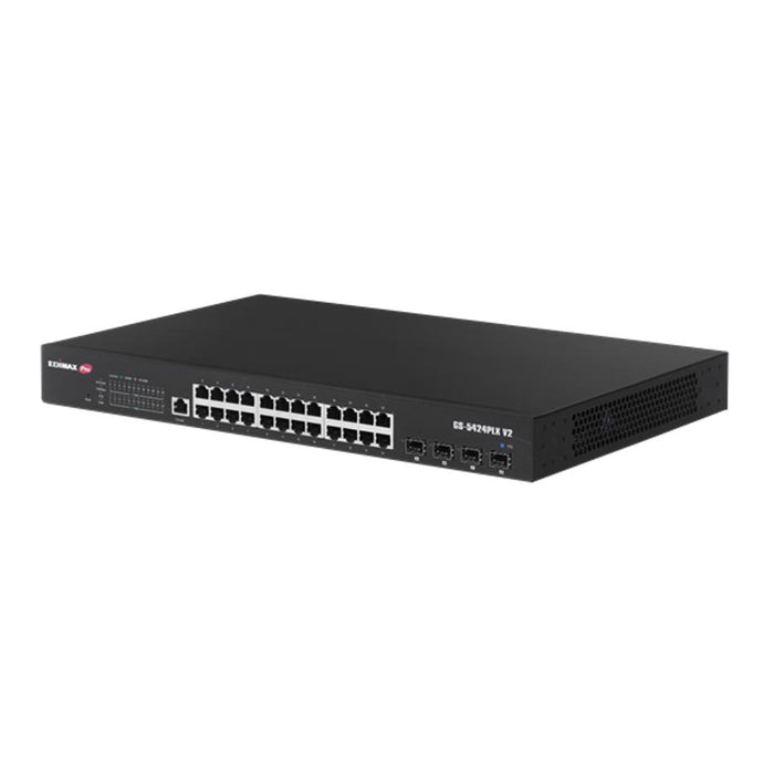Edimax 24 Port Gigabit Poe+ Web Smart Surveillance Switch GS-5424PLXV2