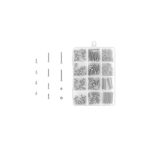 Nut Bolt And Washer Kit M2.5 300 Pieces In Plastic Case HP0649_1