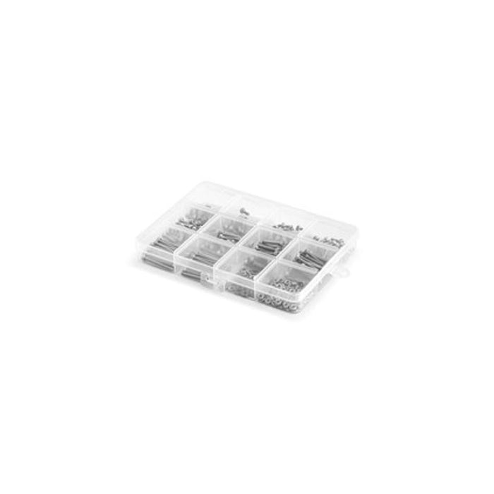Nut Bolt And Washer Kit M2.5 300 Pieces In Plastic Case HP0649_3
