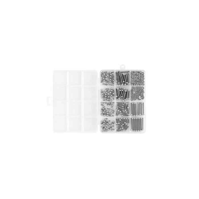 Nut Bolt And Washer Kit M2.5 300 Pieces In Plastic Case HP0649_4