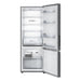 Haier 309L 500 SeriesRefrigerator Bottom Freezer HRF318BS_3