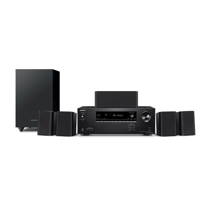 Onkyo 5.1-Ch Home Theater Receiver And Speaker Package HTS3910B