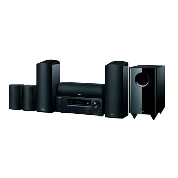 Onkyo 5.1.2-Ch Home Cinema Receiver And Speaker Package HTS5915B