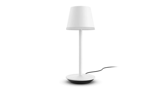 Philips Hue Lighting Philips Hue Colour/White Belle Portable Table Lamp – White HUE128801