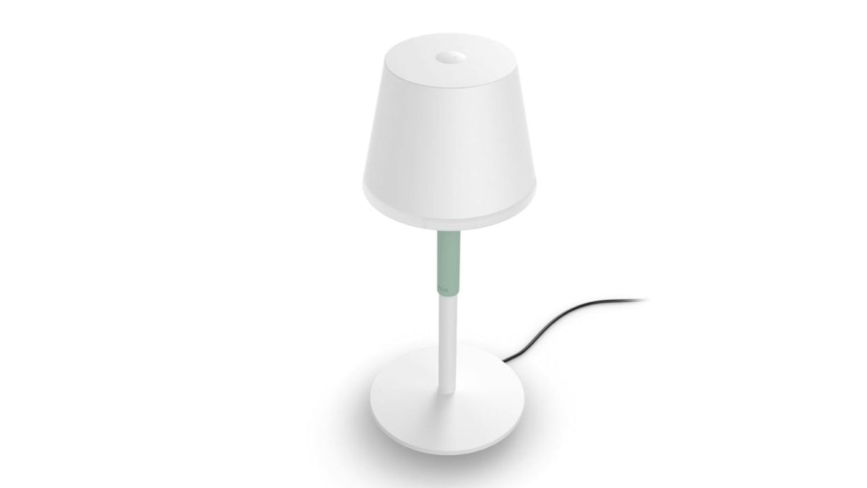 Philips Hue Lighting Philips Hue Colour/White Belle Portable Table Lamp – White HUE128801