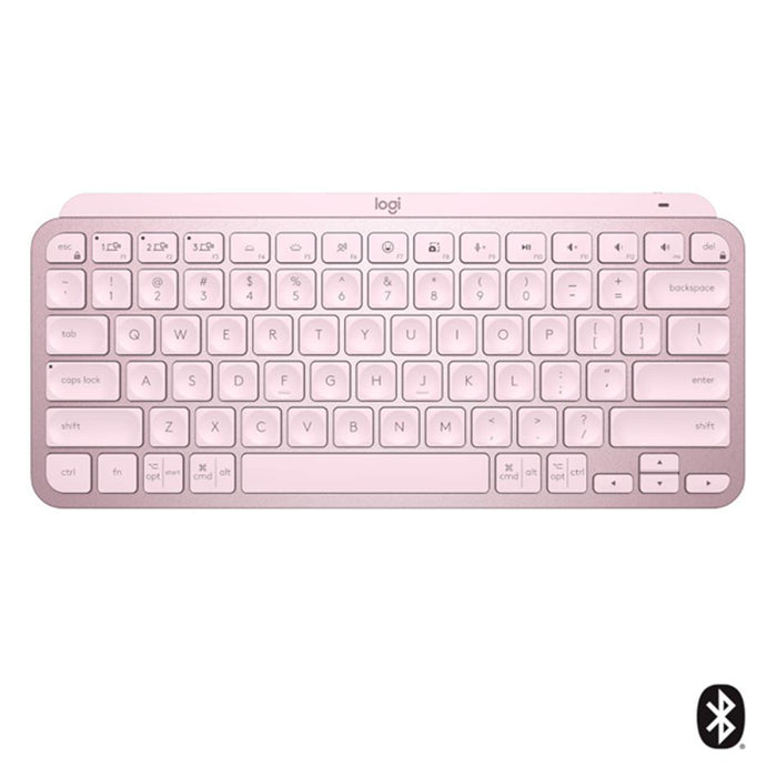 Logitech Mx Keys Mini Bluetooth/ Wireless Keyboard Rose Pink HW5707