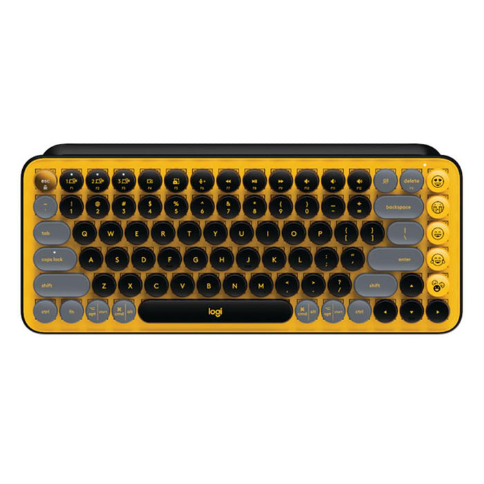 Logitech Pop Keys Wireless Emoji Keyboard - Yellow HW5720