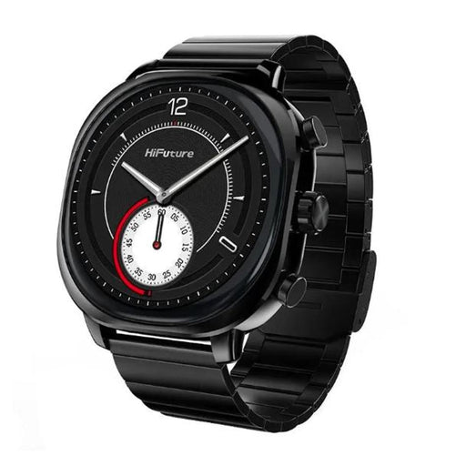 HiFuture FutureFit AIX Stainless smartwatch Black_1