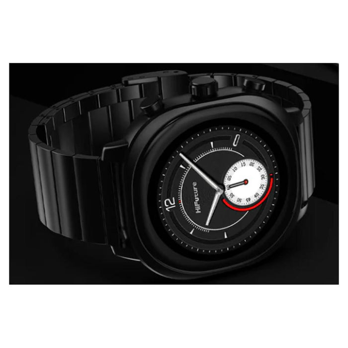 HiFuture FutureFit AIX Stainless smartwatch Black_2