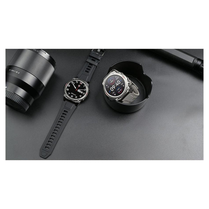 HiFuture FutureGo MIX2 outdoor bluetooth calling smartwatch, 1.43 " AMOLED Display, Black_4