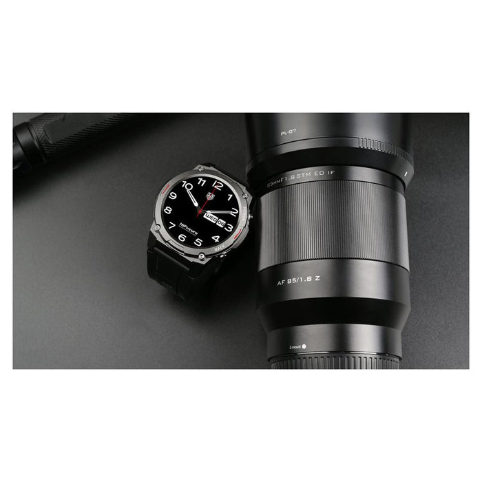 HiFuture FutureGo MIX2 outdoor bluetooth calling smartwatch, 1.43 " AMOLED Display, Black_5