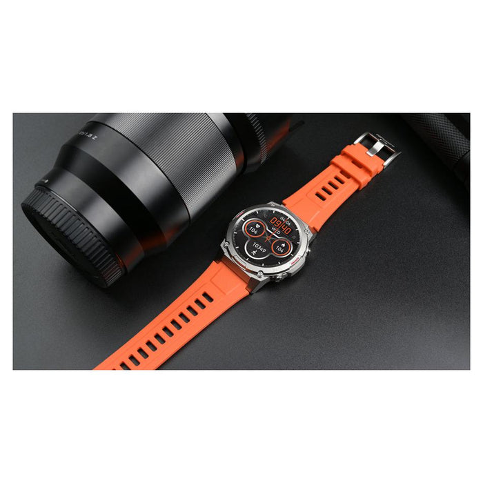 HiFuture FutureGo MIX2 outdoor bluetooth calling smartwatch, 1.43 " AMOLED Display, Orange_12