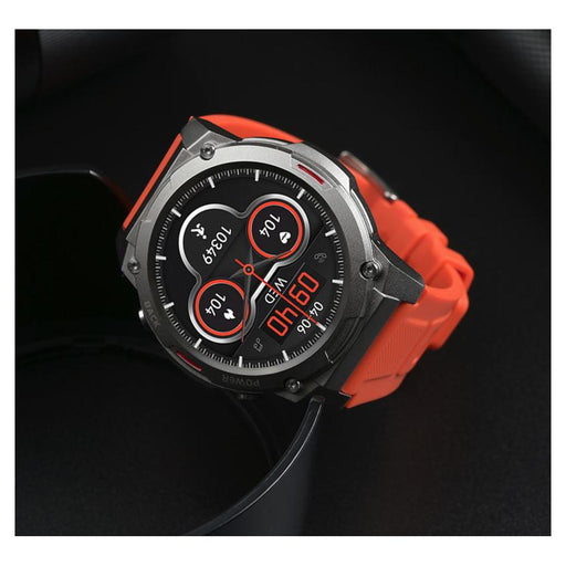 HiFuture FutureGo MIX2 outdoor bluetooth calling smartwatch, 1.43 " AMOLED Display, Orange_2