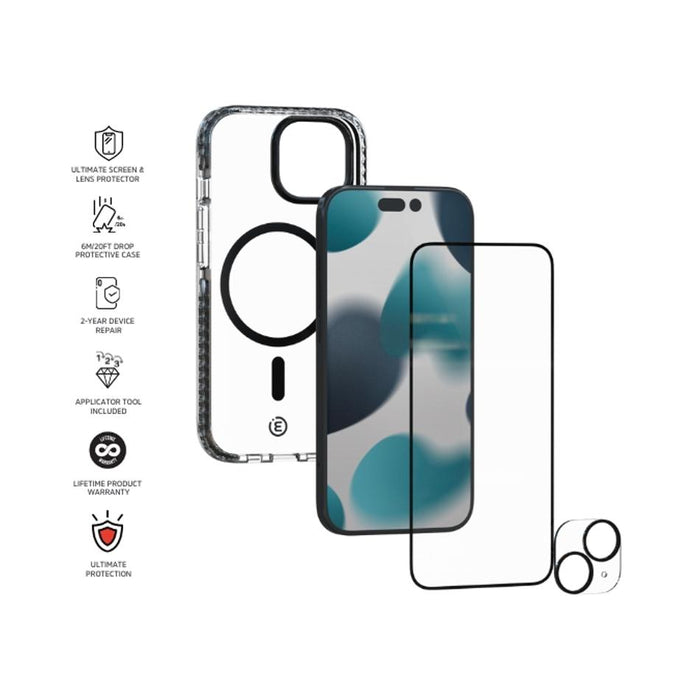 Cellnet Zero Clear Case / SP / Lens Protector iPhone 15 IZ-0140