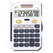 Jastek 8-Digit Pocket Calculator Blue Dual Power 0398410_1