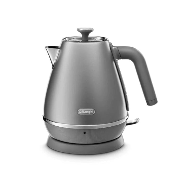 Delonghi Distinta Perla Toaster and Kettle Set Silver — Folders