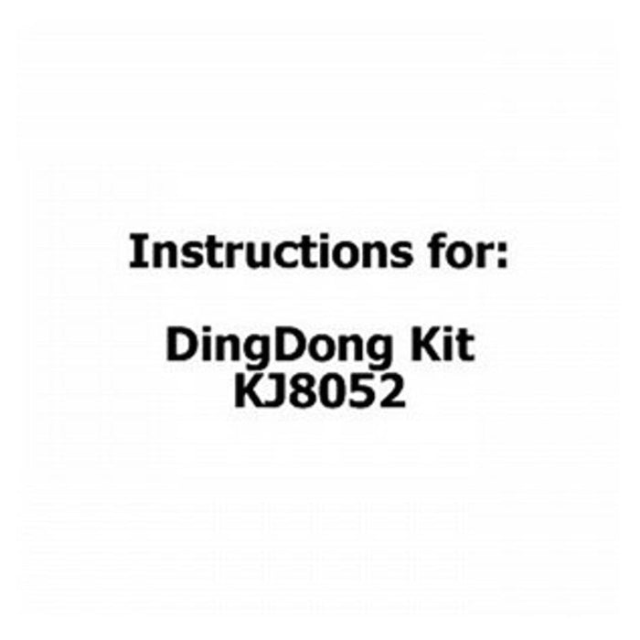 Electus Instructions For Dingdong Kit Kj8052 KJ8053