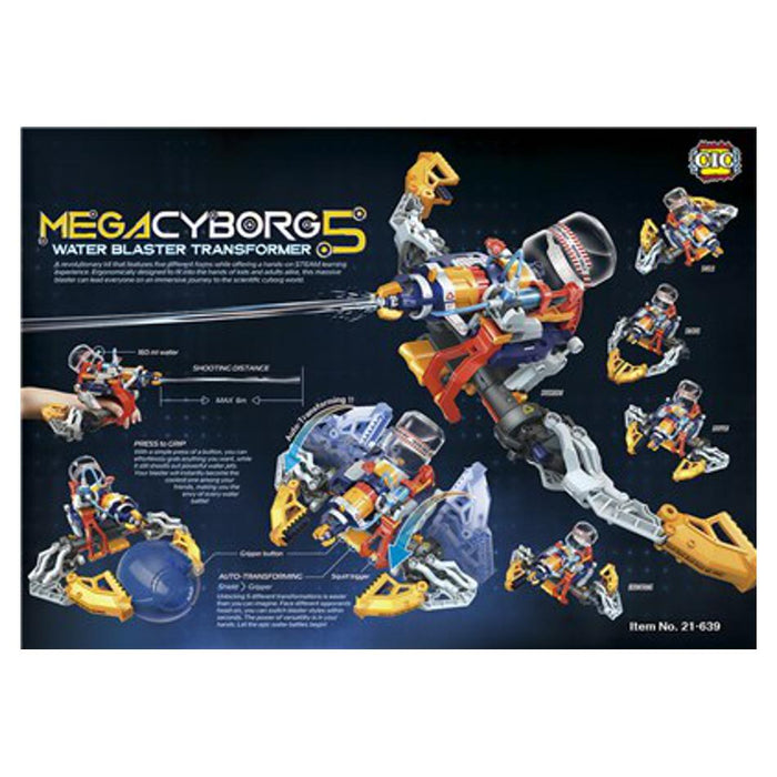 Electus Cic Diy Megacyborg 5 Water Blaster Transformer KJ9008_5