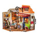 Electus Rokr Corner Bookstore Diy Miniature House Kit KJ9072_2